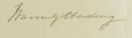 Lot #92 Warren G. Harding Signed Document - Image 2