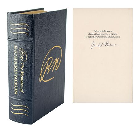 Lot #120 Richard Nixon Book - Image 1