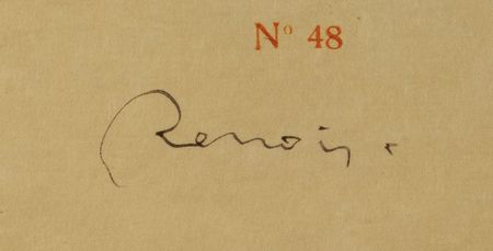 Lot #453 Pierre-Auguste Renoir Limitation Page - Image 3