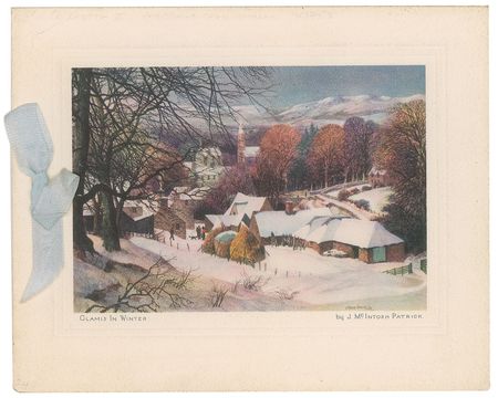 Lot #301 Queen Elizabeth II and Prince Philip Christmas Card - Image 1