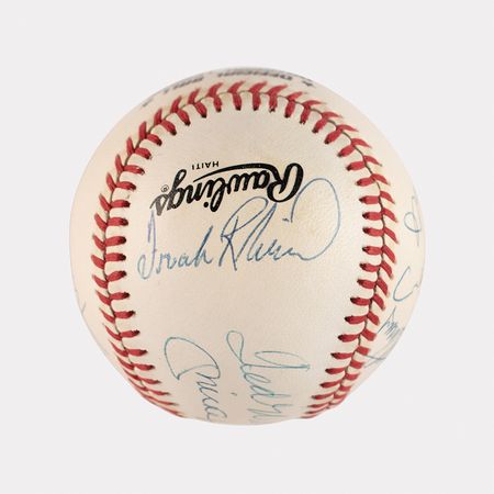 Lot #886 Baseball: 500 Home Run Club Baseball - Image 3