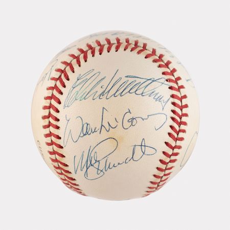 Lot #886 Baseball: 500 Home Run Club Baseball - Image 7