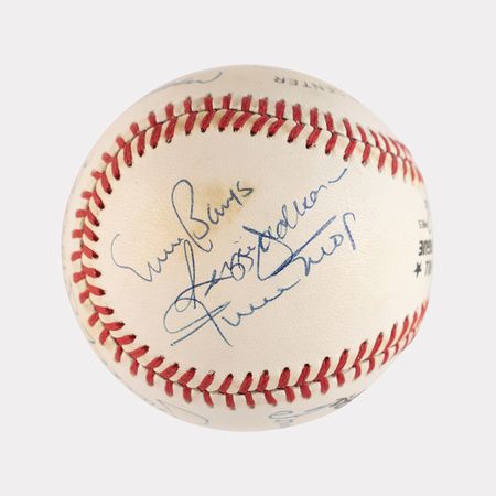 Lot #886 Baseball: 500 Home Run Club Baseball - Image 5