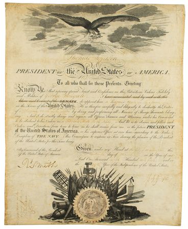 Lot #4 Thomas Jefferson: Very desirable 1805
