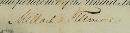 Lot #84 Millard Fillmore: Desirable 1852 naval appointment from President Fillmore - Image 2