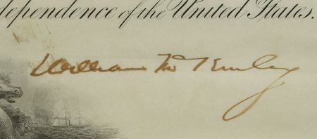 Lot #110 William McKinley Signed Document - Image 2