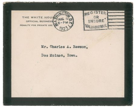 Lot #81 Calvin Coolidge Typed Letter Signed - Image 2