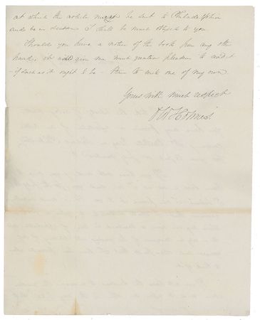 Lot #529 Oliver Wendell Holmes, Sr Handwritten Letter Signed - Image 2