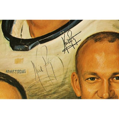 Lot #395 Apollo 11 Print - Image 1