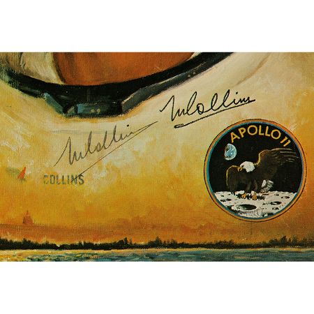 Lot #395 Apollo 11 Print - Image 2