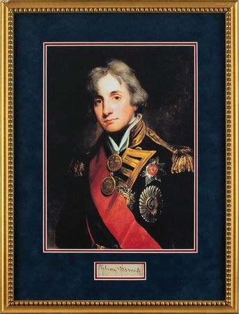 Lot #358 Horatio Nelson Signature - Image 1