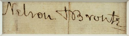 Lot #358 Horatio Nelson Signature - Image 2
