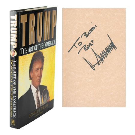 Lot #138 Donald Trump Book - Image 1