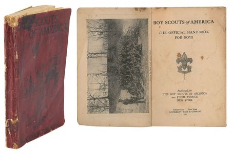 Lot #251 Boy Scouts of America: 1911 Handbook Book - Image 1