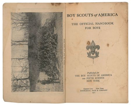Lot #251 Boy Scouts of America: 1911 Handbook Book - Image 2