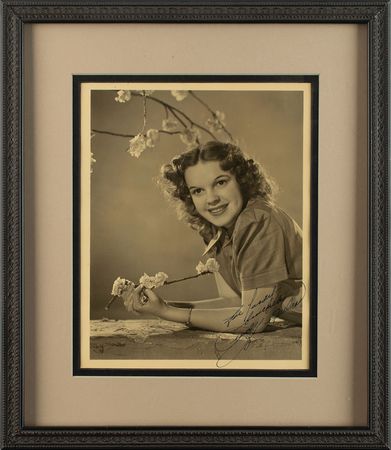 Lot #713 Judy Garland Signed Photograph - Image 2