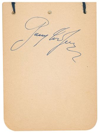 Lot #714 Jean Harlow Autograph Album - Image 2