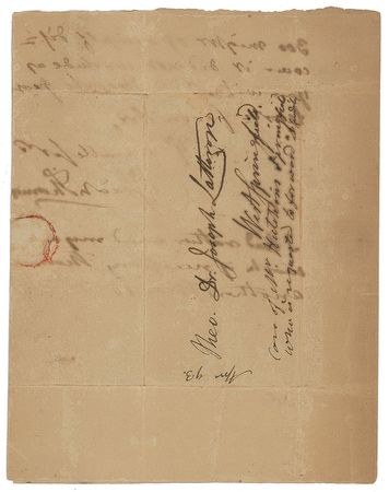 Lot #550 Isaiah Thomas Handwritten Letter Signed - Image 3