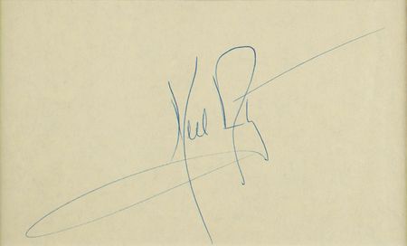 Lot #408 Neil Armstrong Signature - Image 2