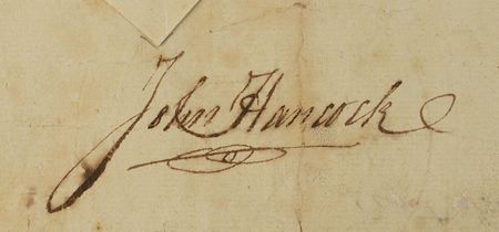 Lot #150 John Hancock: Appointment for a captain in the Massachusetts militia - Image 2