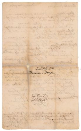 Lot #173 George Ross Signed Endorsement - Image 2