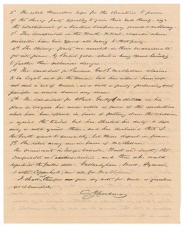 Lot #108 Abraham Lincoln: Otis J. Andrews: 