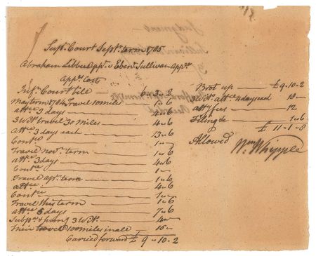 Lot #182 William Whipple Signed Document - Image 1