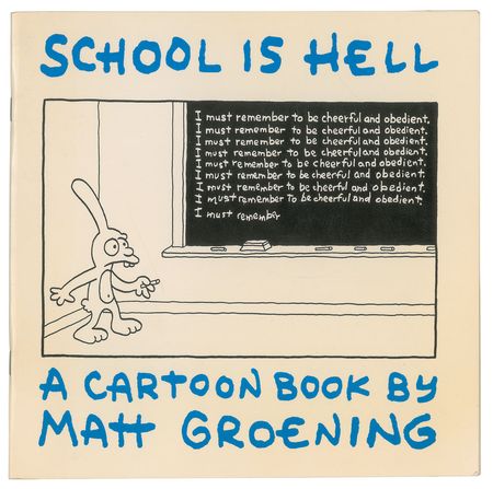 Lot #488 Matt Groening Book - Image 2