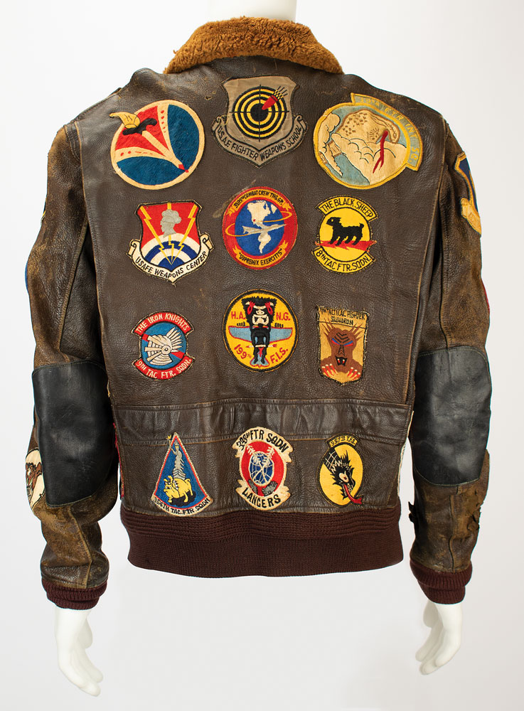 John C. Giraudo's Air Force Jacket and Scarf | RR Auction
