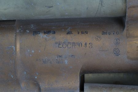 Lot #4080  Apollo Launch Escape Tower Canard Actuator - Image 2