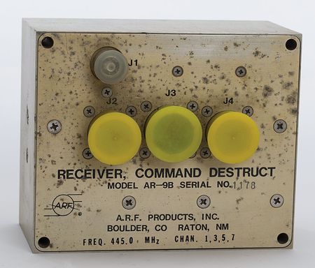 Lot #4547  Launch Vehicle Command Destruct Receiver  - Image 1