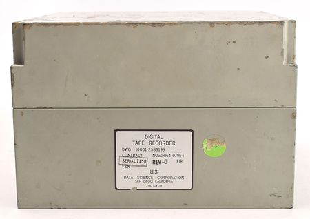 Lot #4564  Digital Tape Flight Recorder With Spare Tape - Image 4