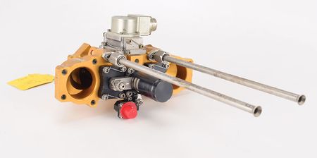 Lot #4548  Pair of BP Cavituri Valves with Gold Plating - Image 1