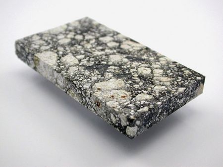 Lot #4569  Northwest Africa (NWA) 5000 Lunar Meteorite Part Slice “The Monolith” - Image 7