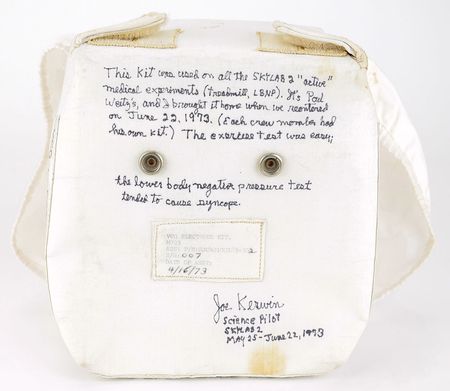 Lot #4374  Skylab I Flown Vectorcardiogram Electrode Kit - Image 3