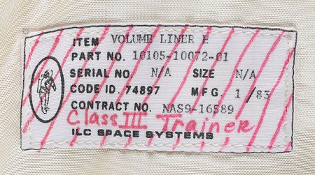 Lot #4448  Space Shuttle Volume Liner E - Image 2