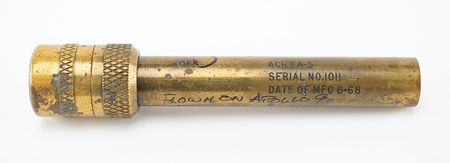 Lot #4084 Rusty Schweickart's Apollo 9 Flown Flashlight and Batteries - Image 4