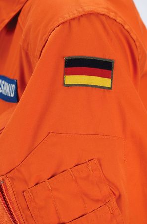 Lot #4388 Ernst Messerschmid's Zero-Gravity Flown Training Suit - Image 4