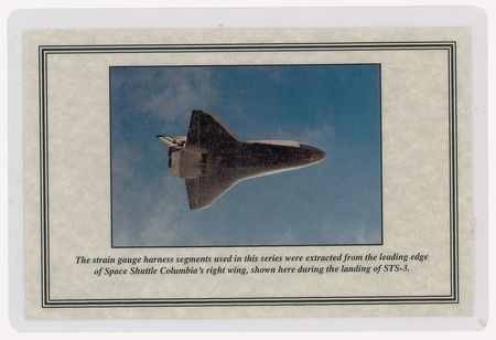 Lot #4454  STS-3 Flown Wire Harness - Image 4