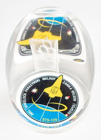 Lot #4451  STS-120 Flown Drink Bag Segment - Image 1