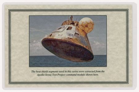 Lot #4380  Apollo-Soyuz Flown Heat Shield - Image 4