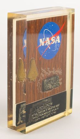 Lot #4016  Mercury-Atlas 4 Flown Heat Shield Fragment - Image 2