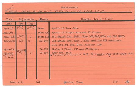 Lot #4355  NASA Astronaut Fitting Cards - Image 6