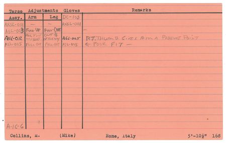Lot #4355  NASA Astronaut Fitting Cards - Image 8