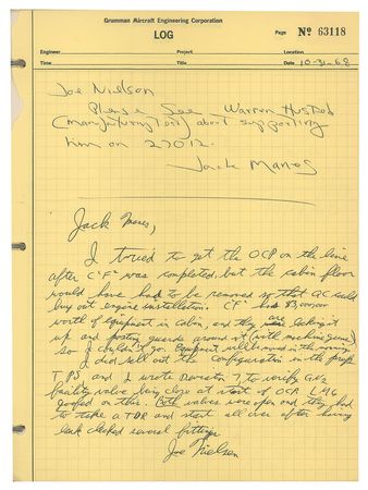 Lot #4167  Apollo 11 Grumman Lunar Module Logbook - Image 3