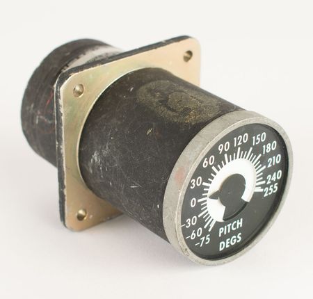 Lot #4081  Apollo Lunar Module Antenna Pitch Angle Meter - Image 1