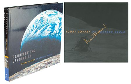Lot #4225 Alan Bean Signed Book - Image 1