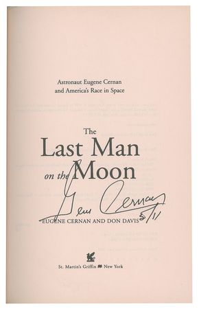 Lot #4330 Gene Cernan Signed Book - Image 2