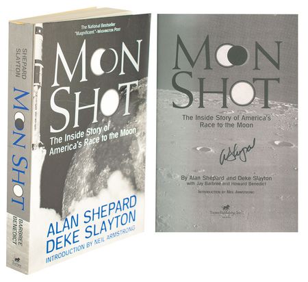 Lot #4268 Alan Shepard Signed Book - Image 1