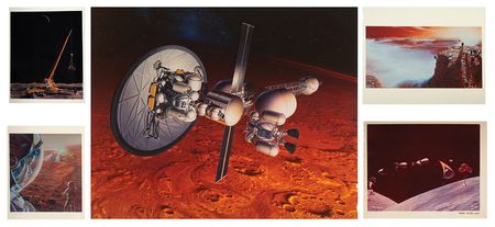 Lot #4532  NASA Group of (11) Space Travel Transparencies - Image 2